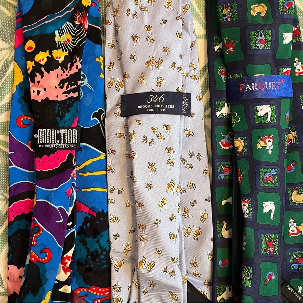 Funky Patterned Men's Ties Set - image 4